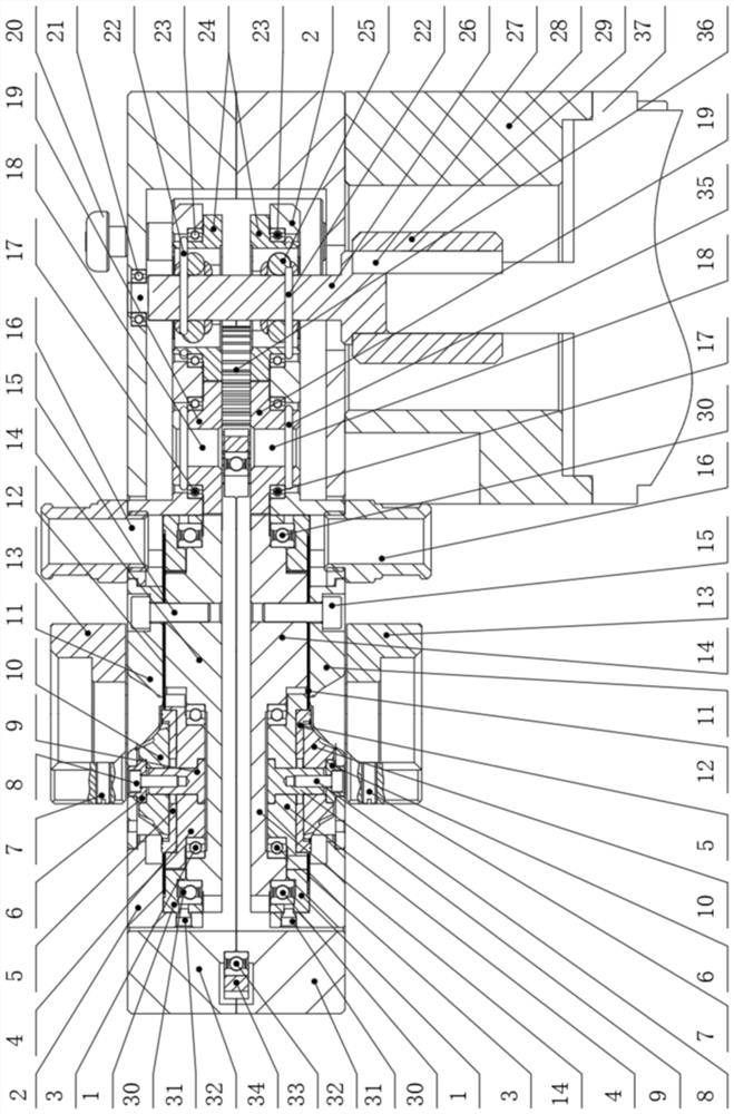 Symmetric automatic electrode grinding device with grinding displacement controllability and grinding angle adjustability