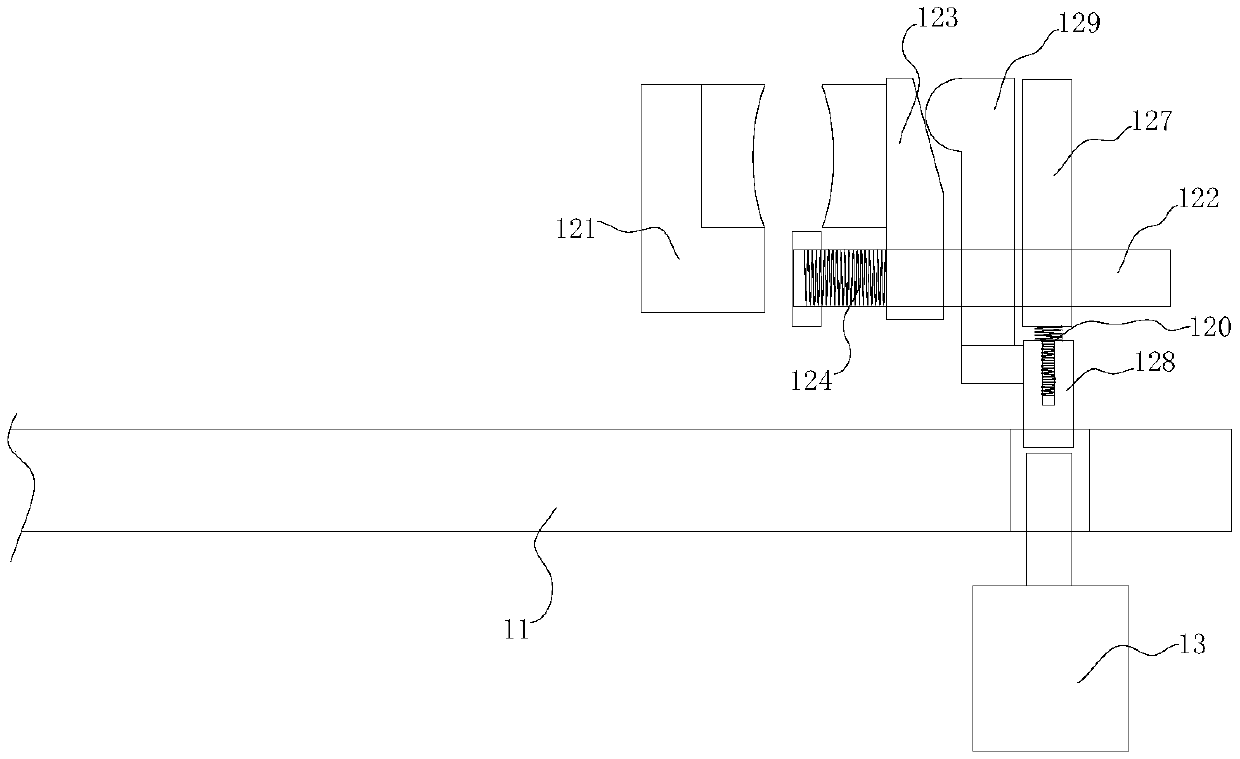 Lock assembly machine and bolt assembly mechanism thereof