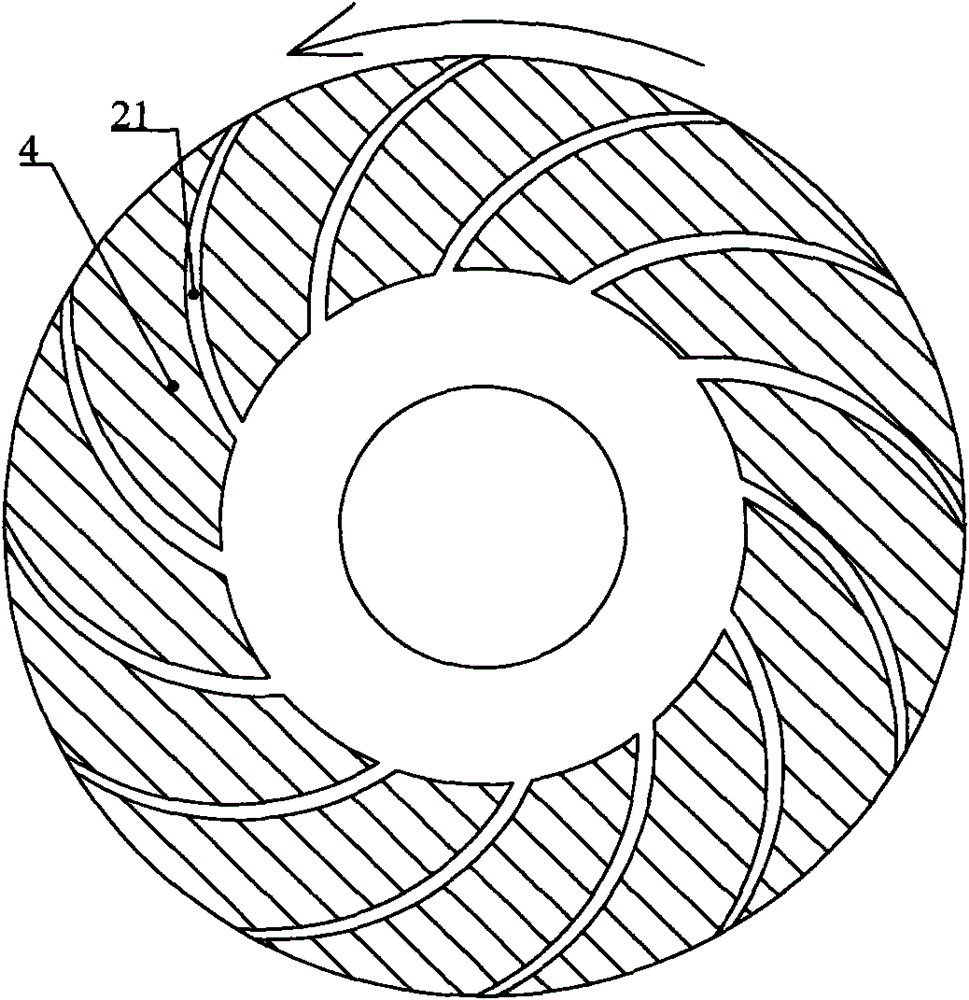 Disc water-cooling permanent magnet eddy current speed regulation device