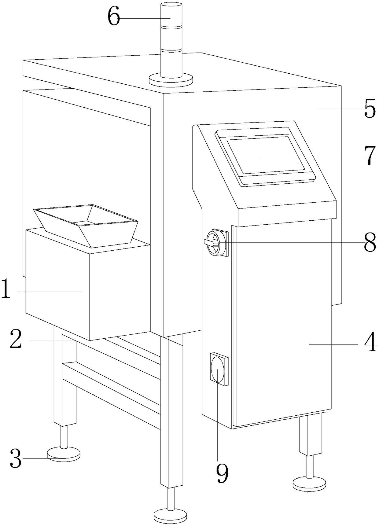 Instrument and apparatus battery shell automatic sorting machine