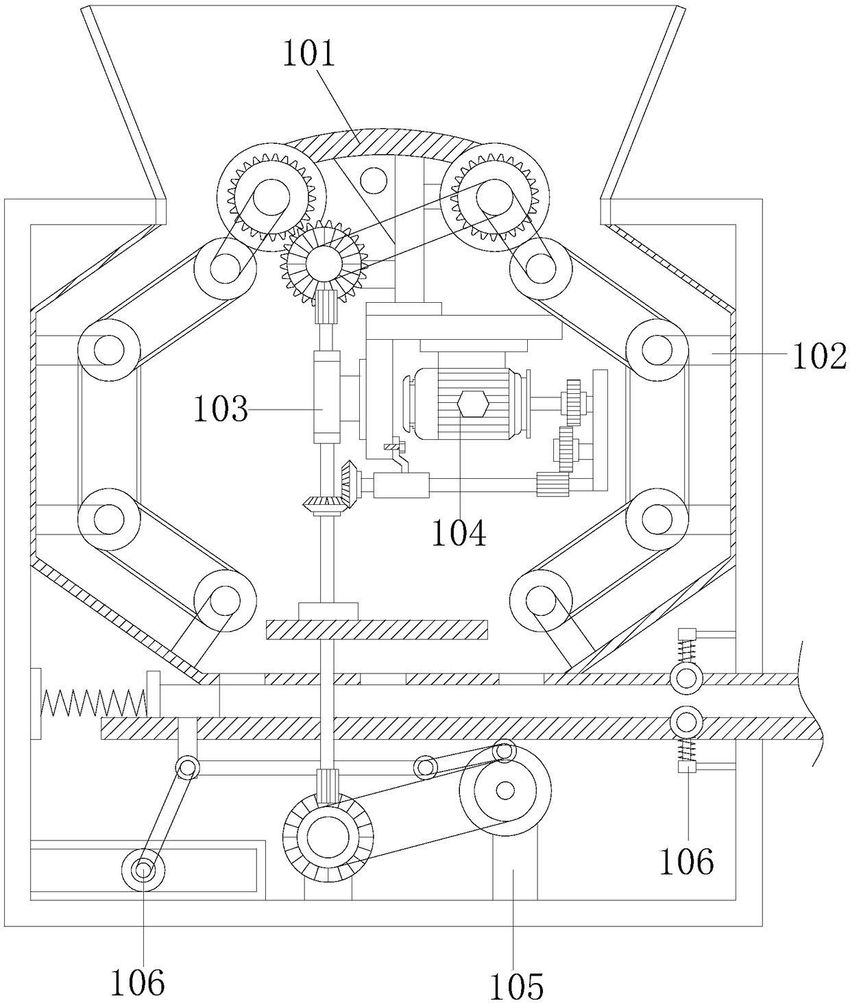 Instrument and apparatus battery shell automatic sorting machine