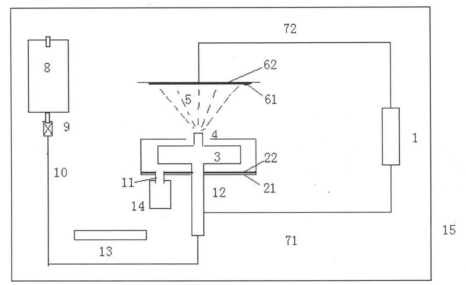 High-voltage electrostatic shuttle nano spinning device