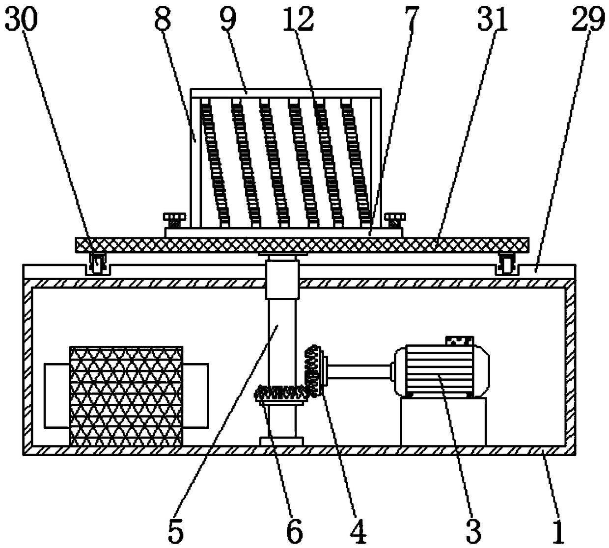 Universal optical module aging device