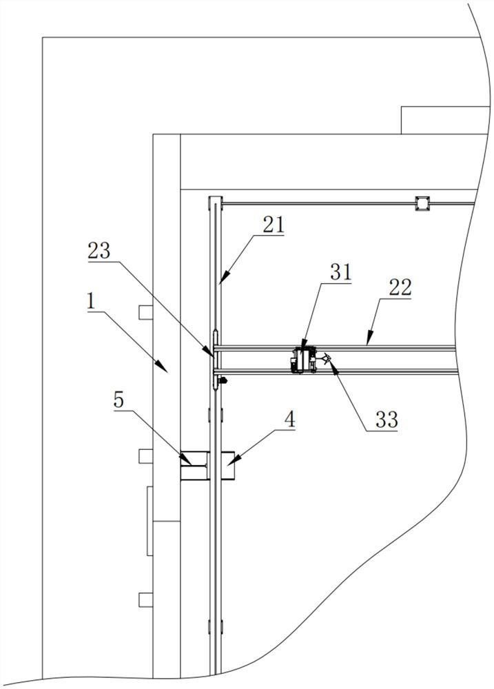 Large-scale grain depot grain volume weight automatic measuring system and measuring method