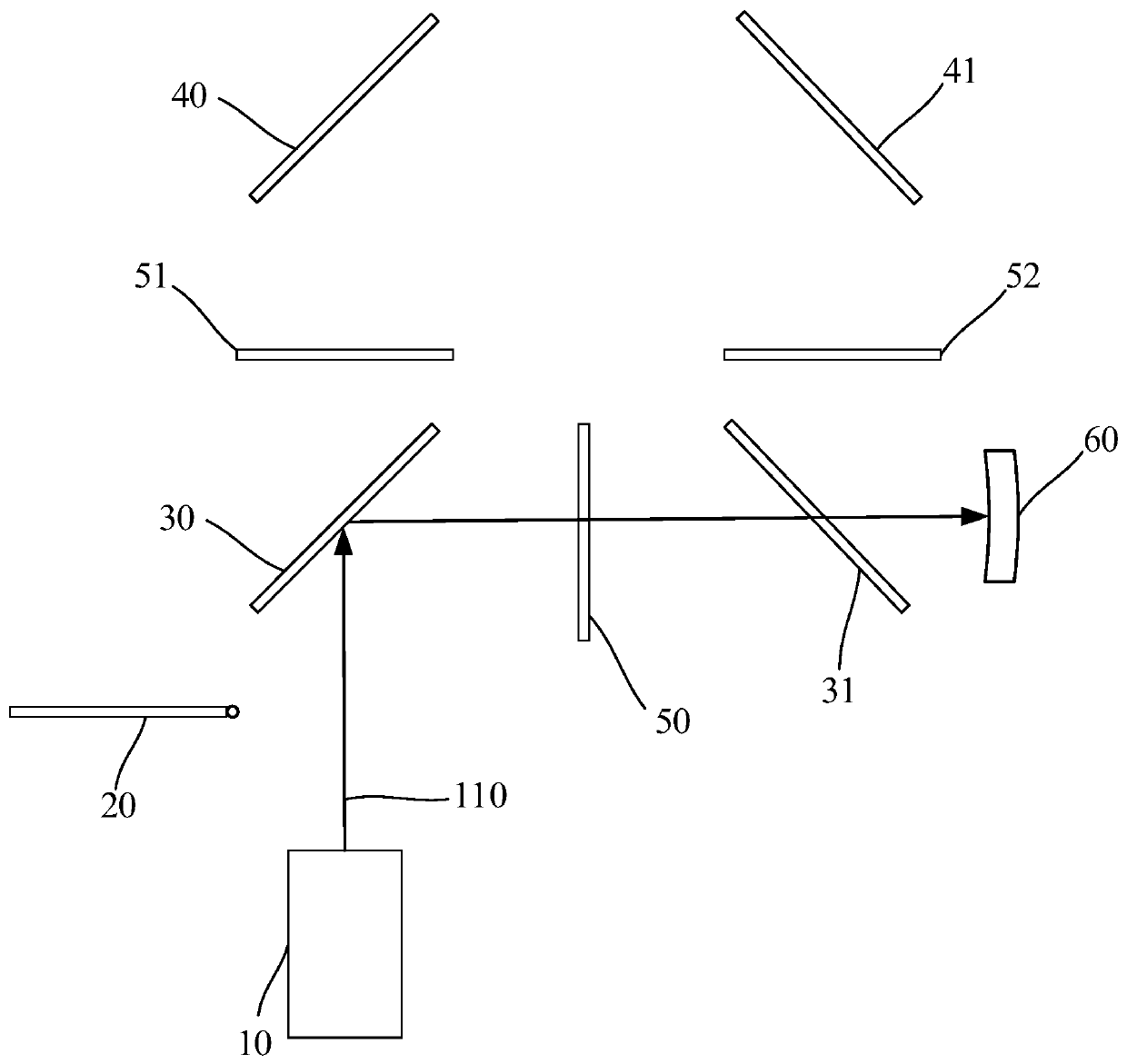 Head-up display device, head-up display instrument and vehicle