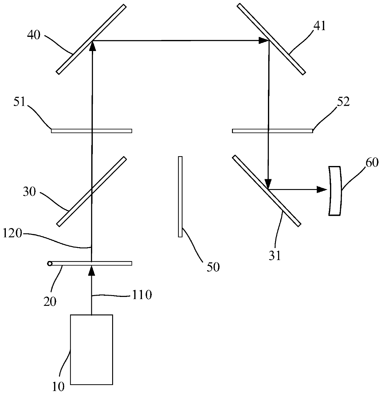 Head-up display device, head-up display instrument and vehicle