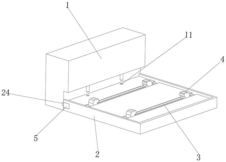 Accounting financial statement paper punching equipment