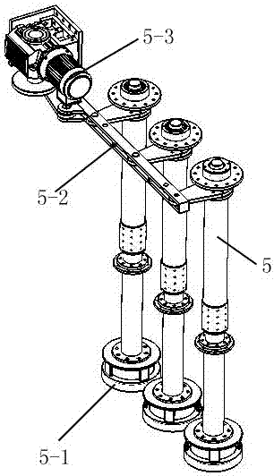 A cement pipe production device