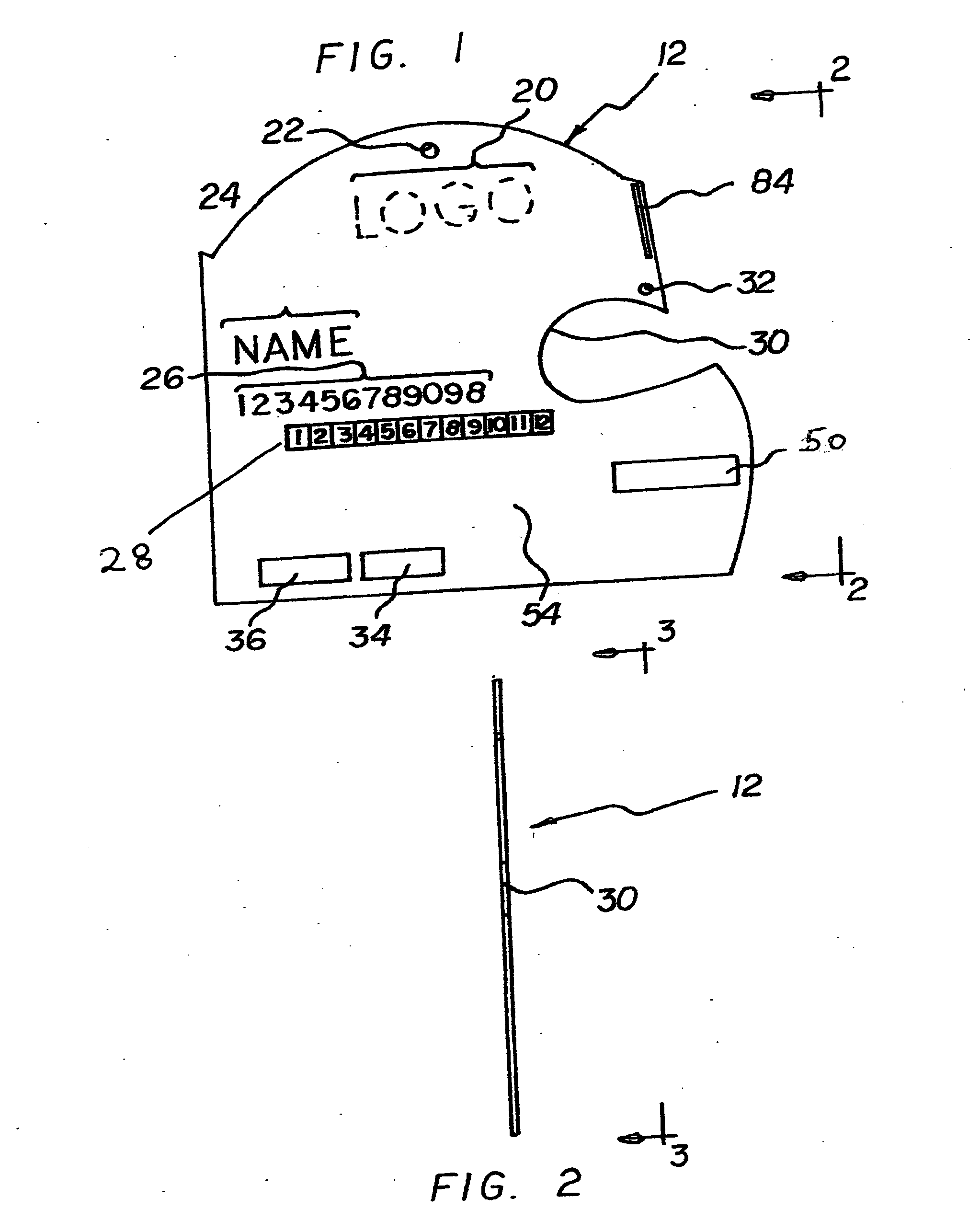 Encoded data card apparatus