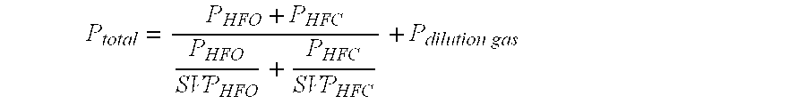 Mixture of hydrofluoroolefine and hydrofluorocarbide to improve the internal arc resistance in medium and high voltage electric apparatus