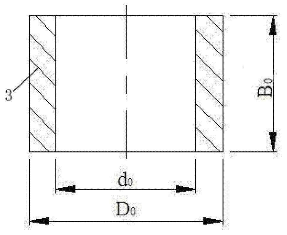 Accurate roll forming method and device of inner step cylindrical workpiece