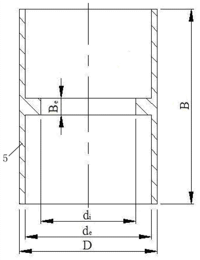 Accurate roll forming method and device of inner step cylindrical workpiece