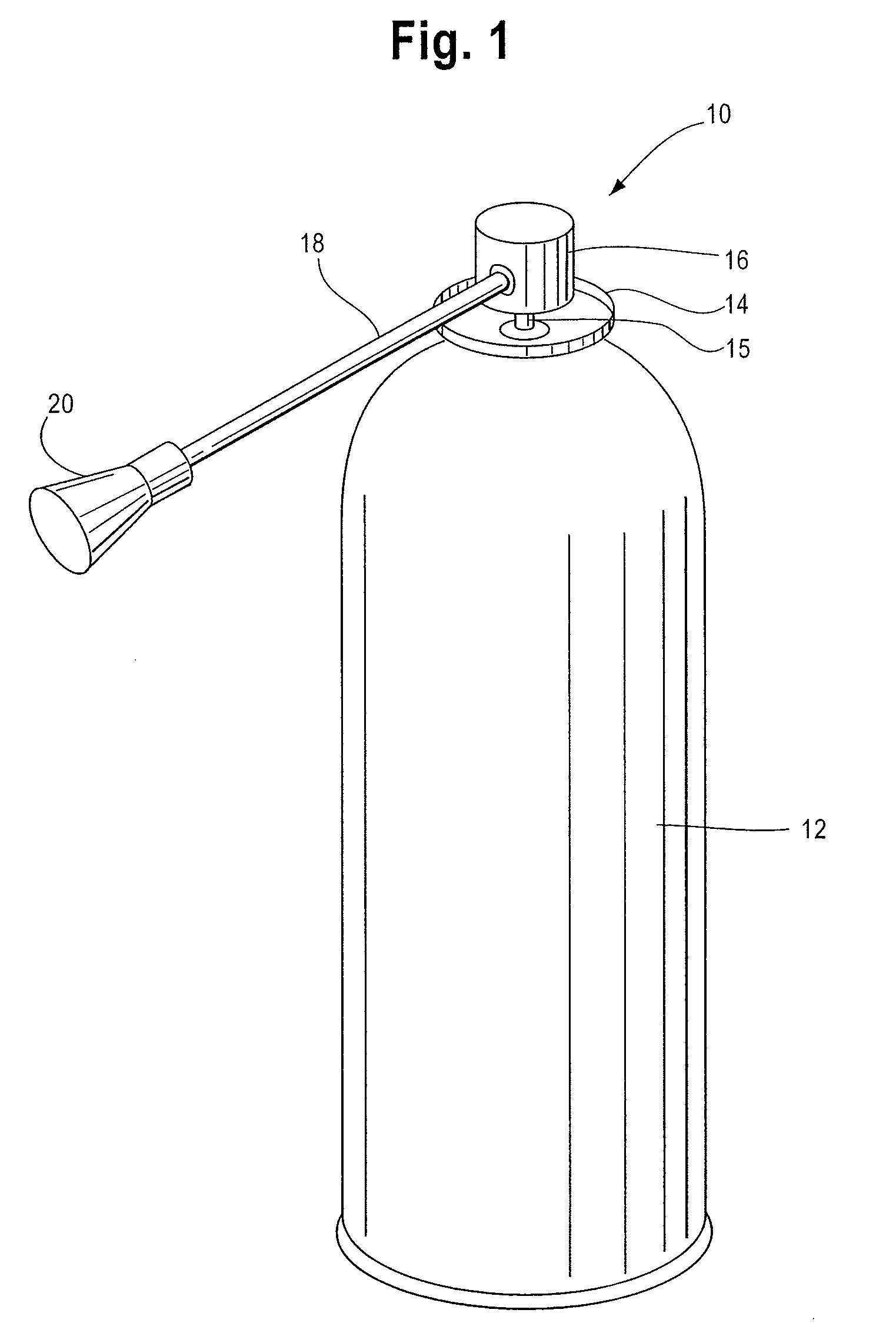 Cryosurgical device with metered dose