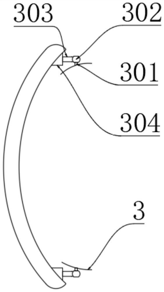 A self-supporting postoperative fixation frame for hip bones