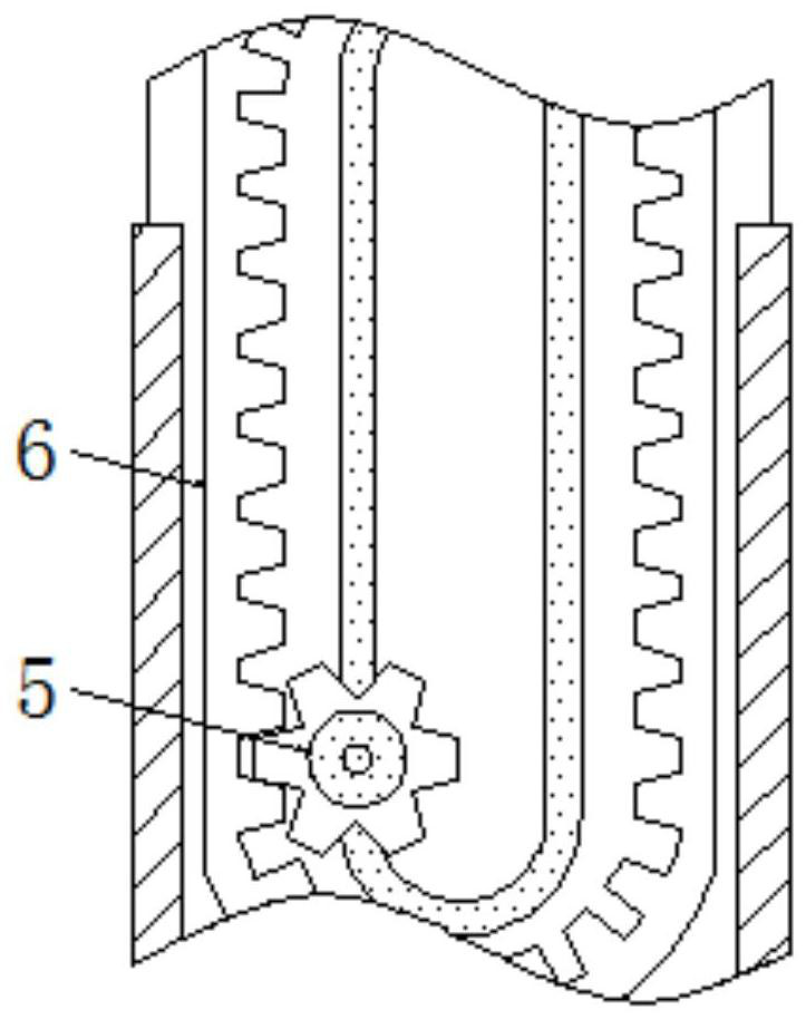 Energy-saving grooving equipment for green belt tree planting