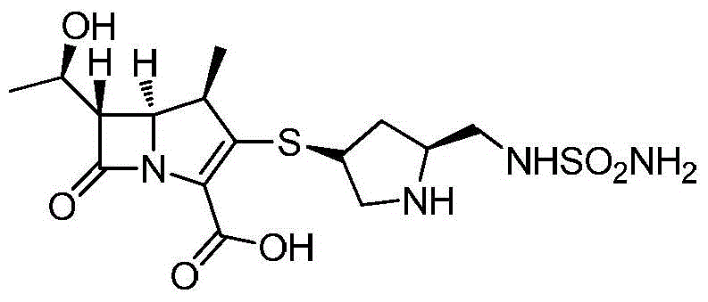 A kind of preparation method of high-purity doripenem