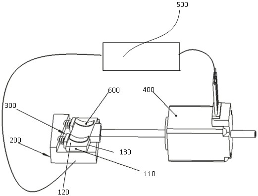 Point changing device and method for nonlinear crystal in laser