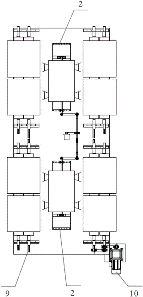 Spiral winding device