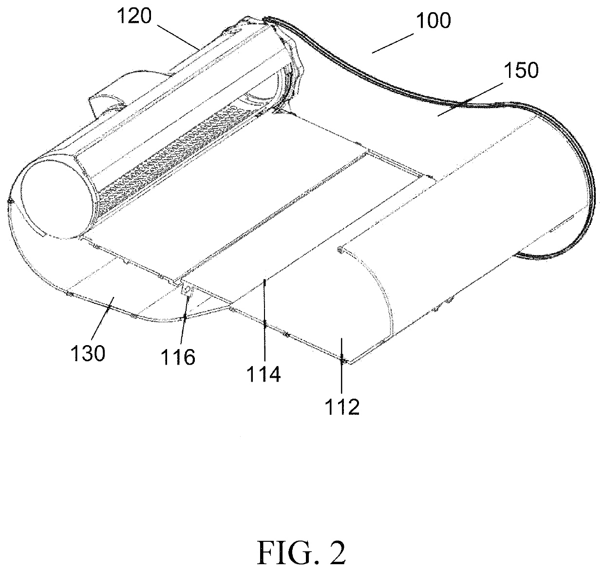 Hygienic filter and disposal device