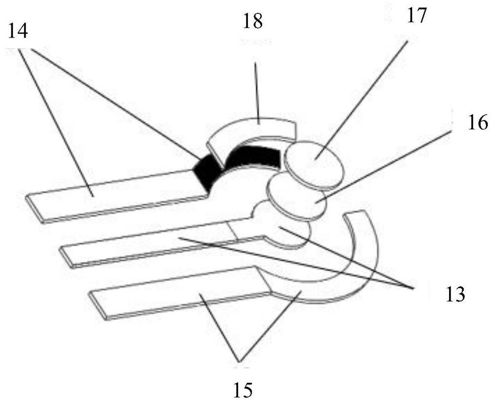 Supercharged flexible sweat sensor of secondary collection