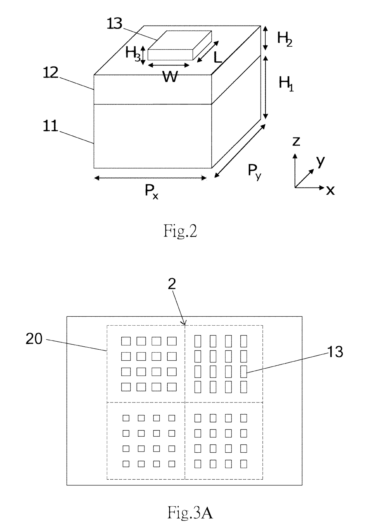 Broadband meta-optical device