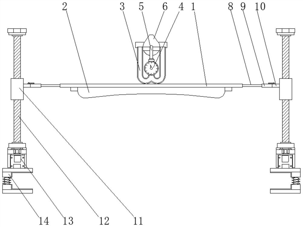 Respiratory muscle rehabilitation training device and using method thereof