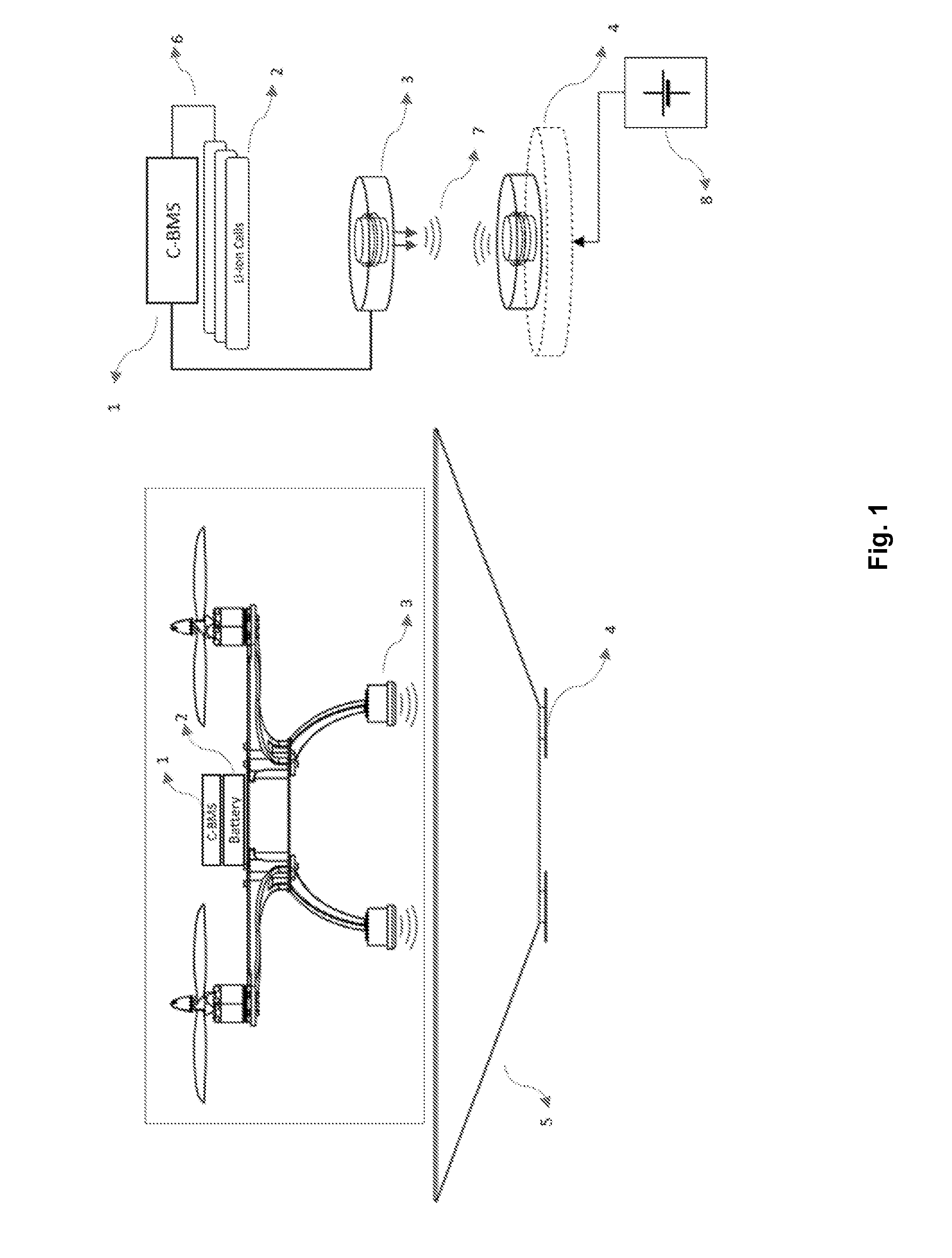 Contactless charger and battery management