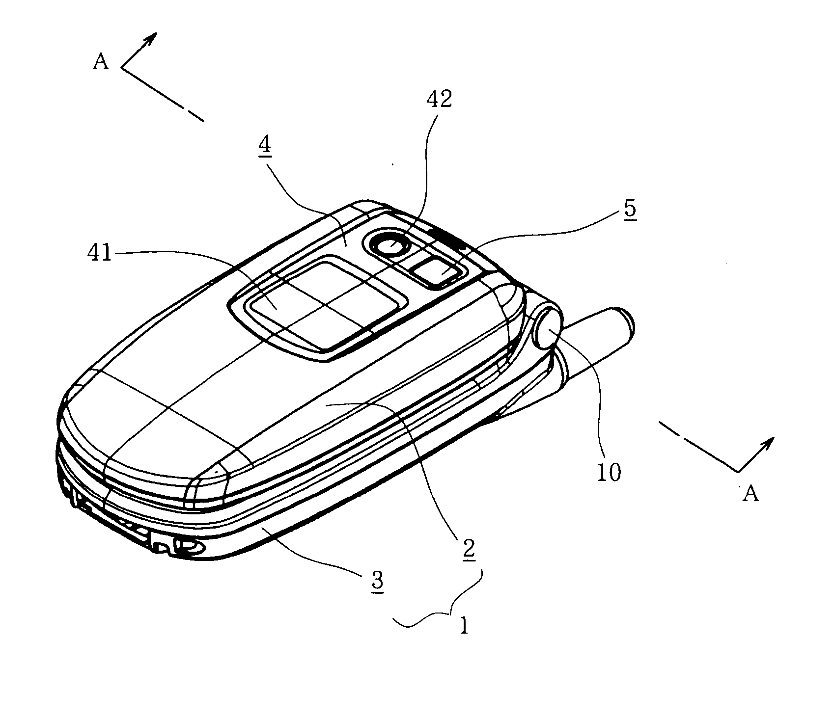 Camera-equipped cellular phone