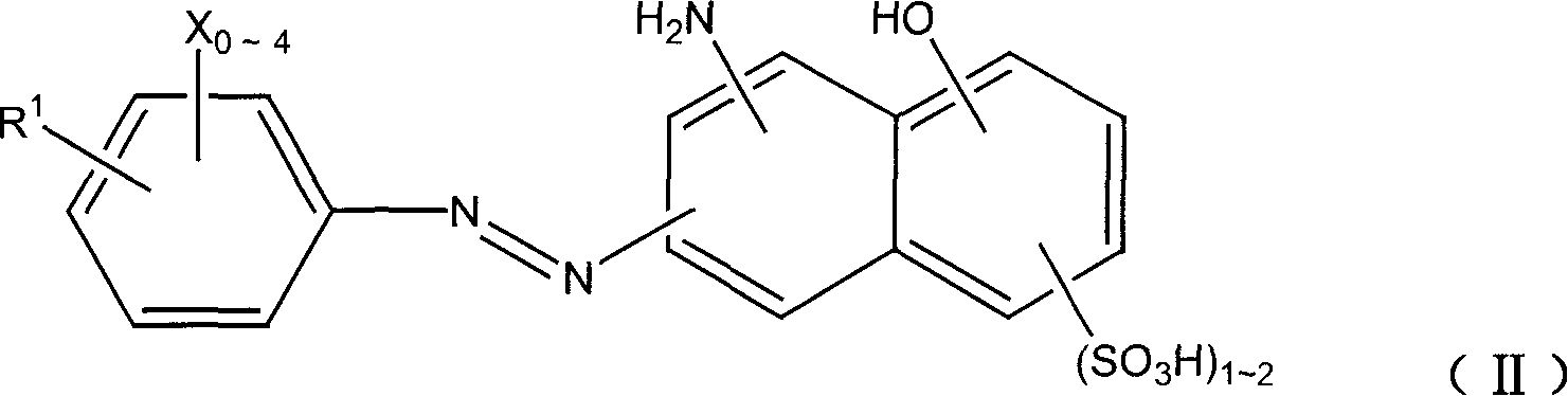 Acid dye mixture