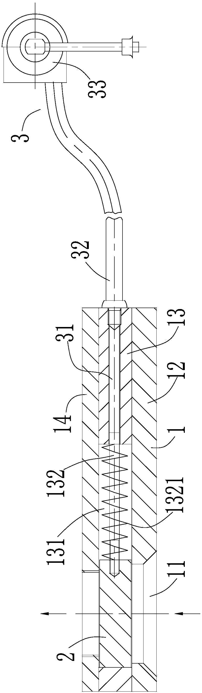 Rolling machine air valve manual adjusting device