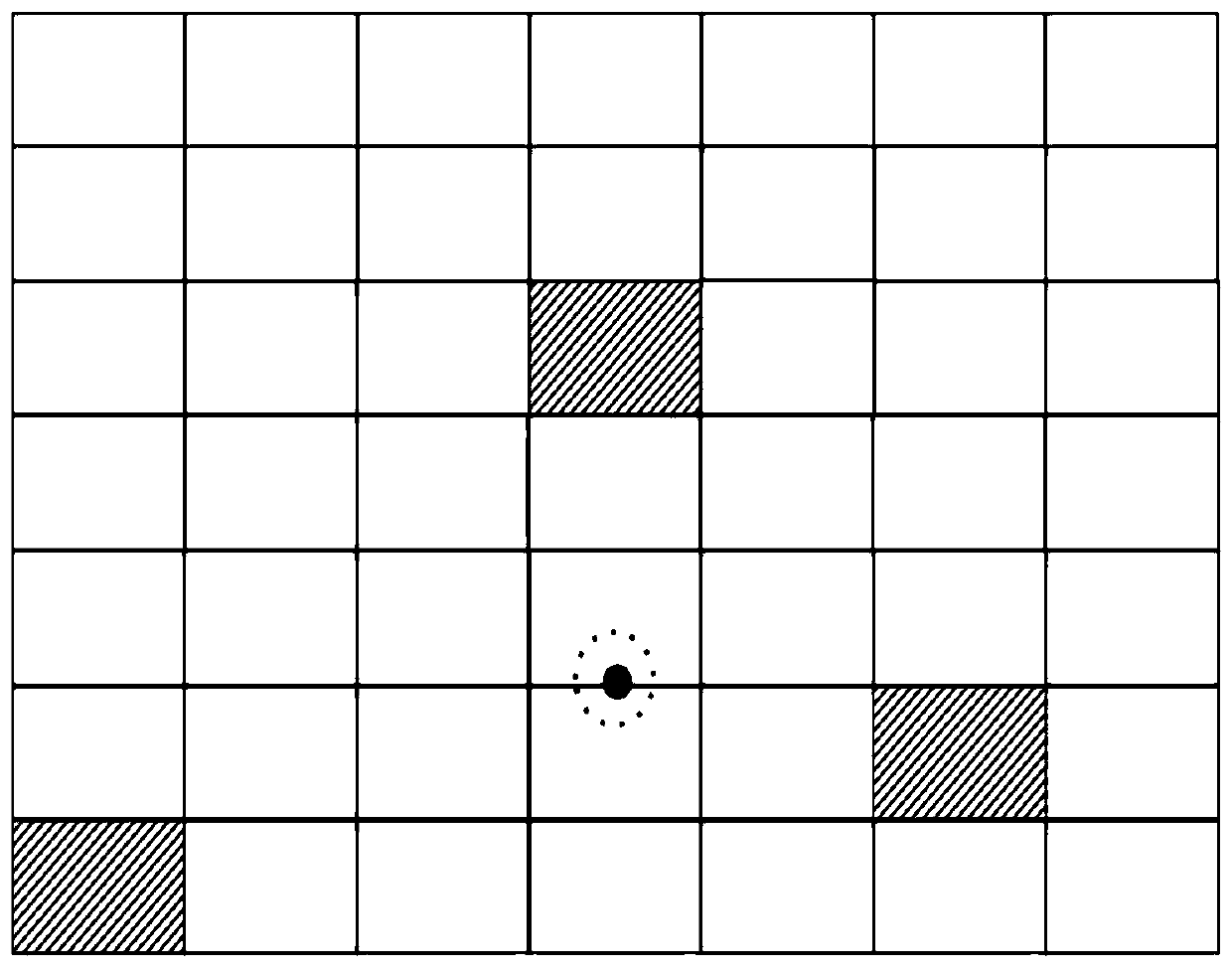 A method and device for determining the slotting mode of an antenna patch