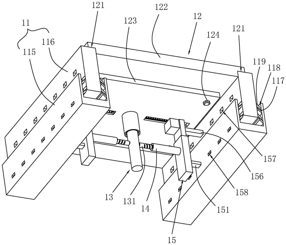 Ceramic tile laying structure and laying method thereof