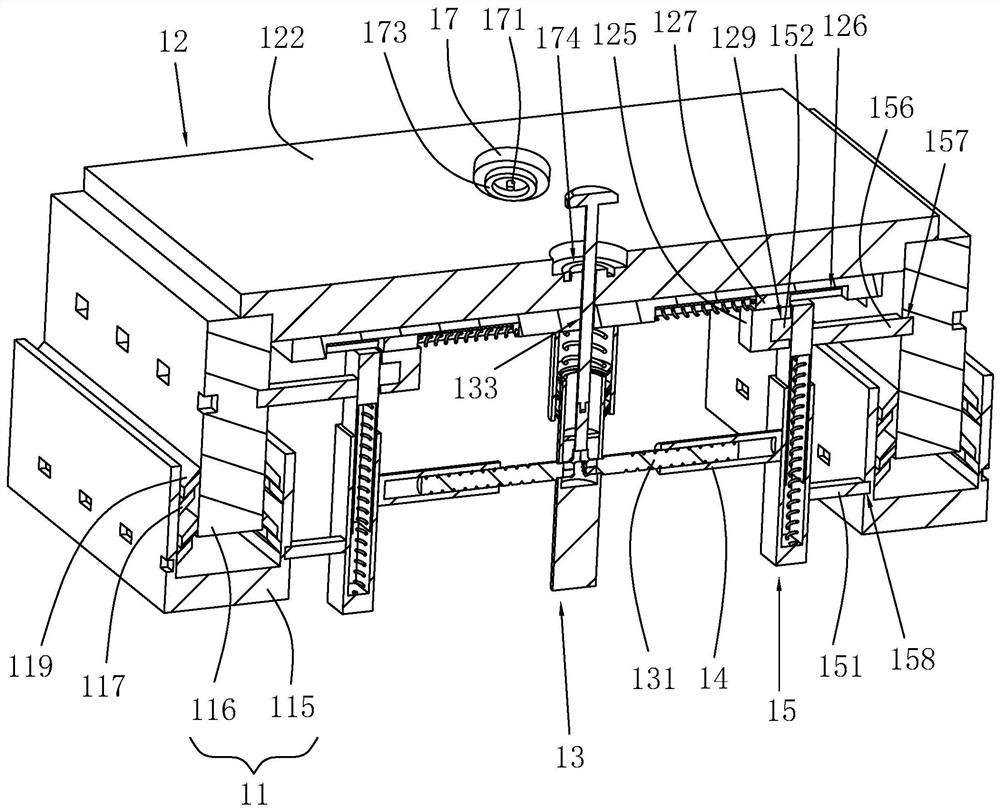 Ceramic tile laying structure and laying method thereof