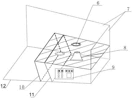 Multifunctional sedimentary water tank experiment device and method