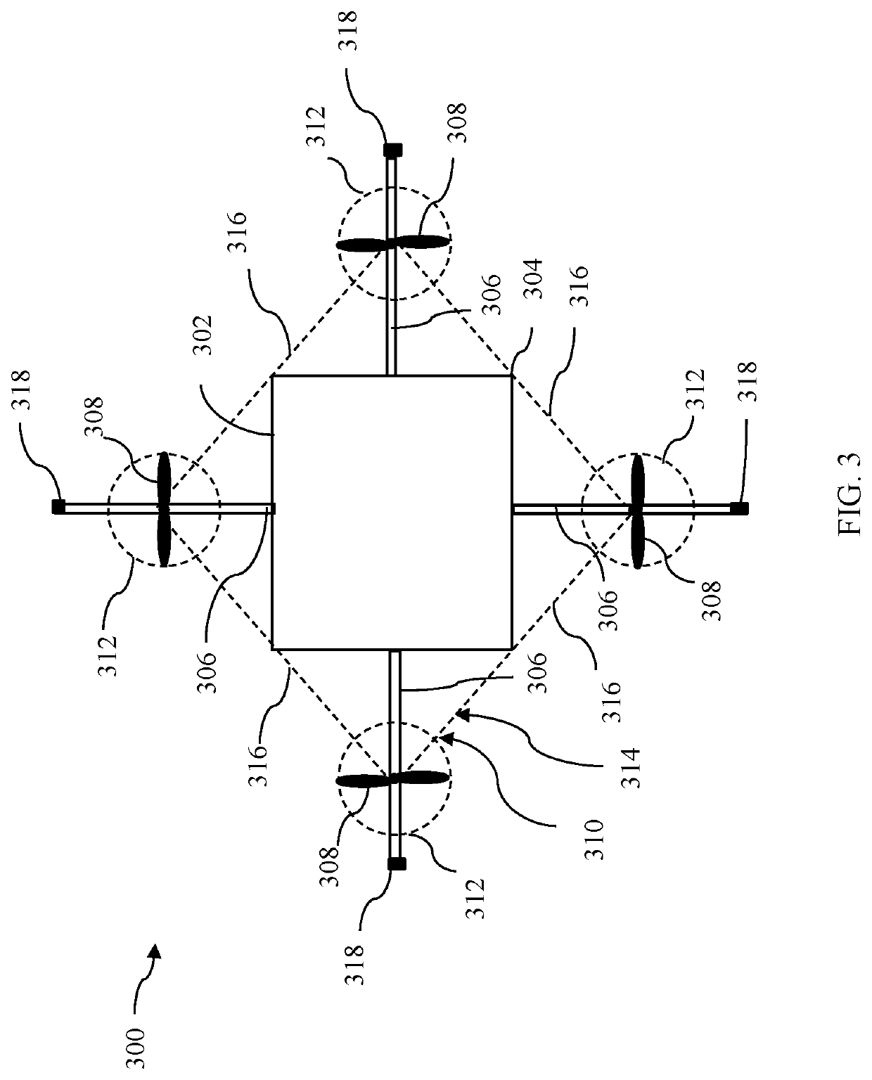 Systems and methods for UAV sensor placement