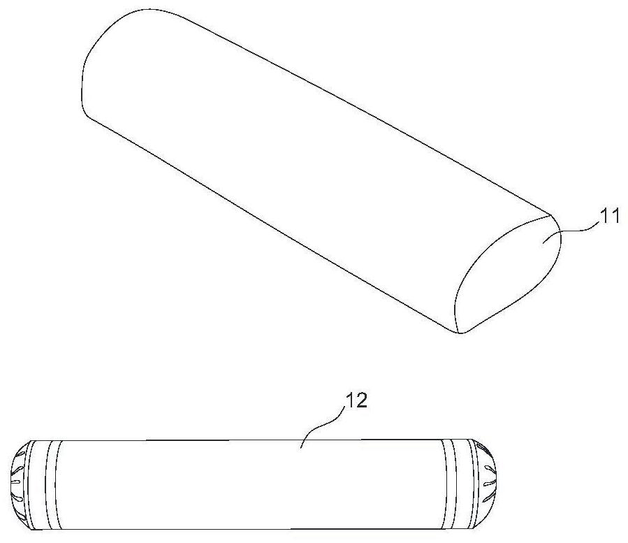 Titanium nanosheet/graphene-based hot compress drug pillow