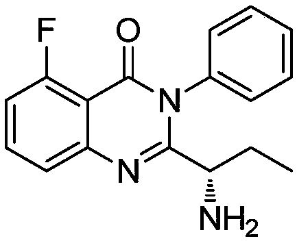 O-fluorine o-imidogen benzoic acid intermediate compound as well as preparation method and application thereof