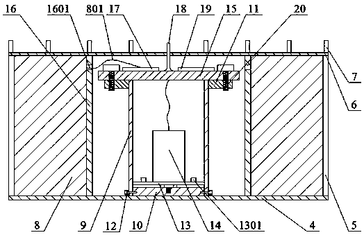 Automobile transmission shaft operation state monitoring apparatus and method for detecting fault of transmission shaft