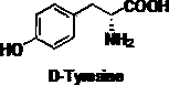 Chemical-enzyme method for preparing D-tyrosine