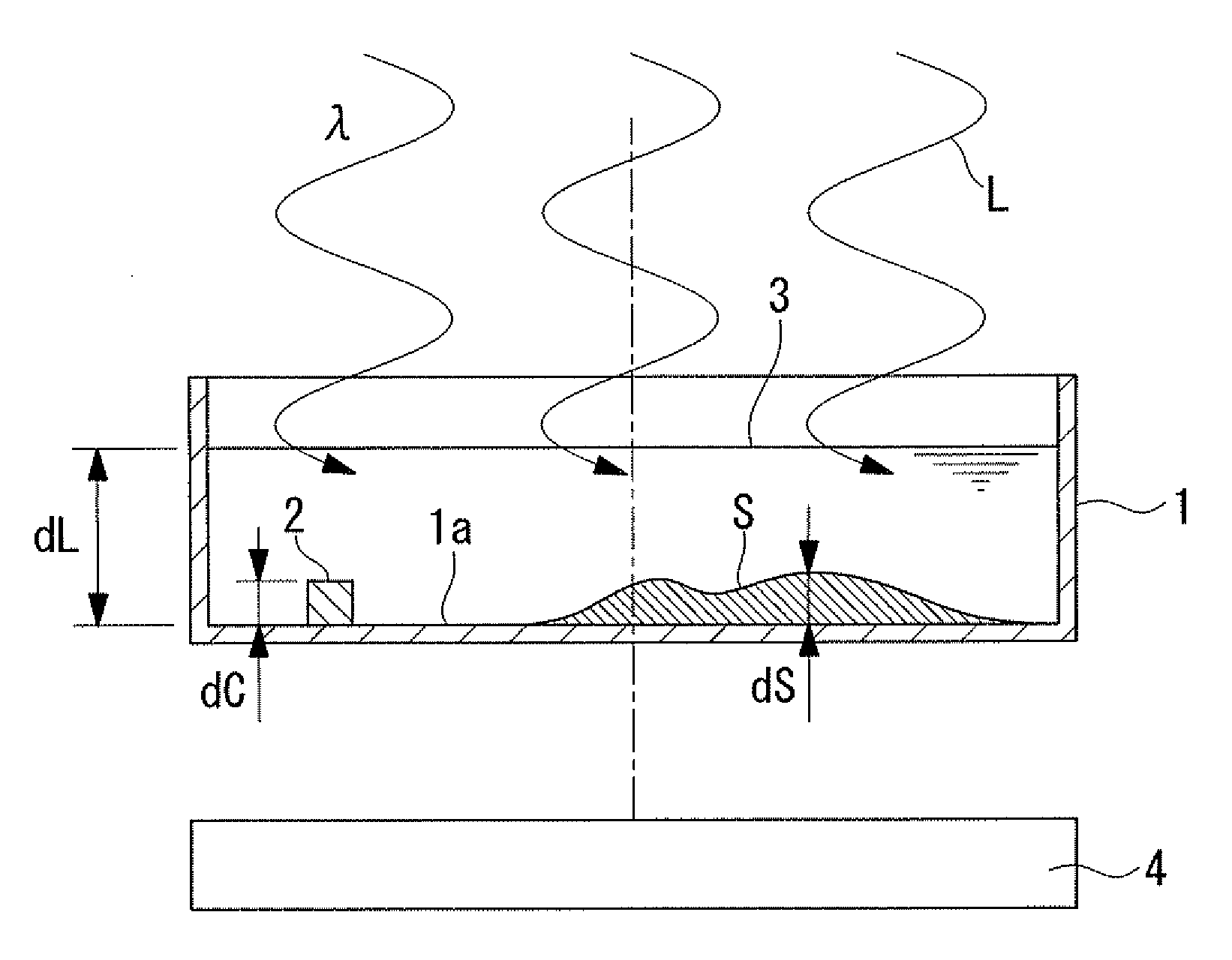 Culture vessel and cellular thickness measurement method