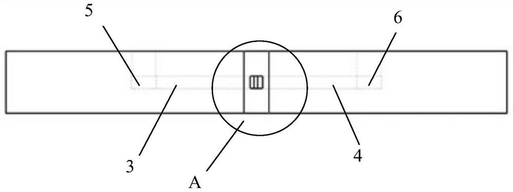 Mass spectrum imaging high-spatial-resolution surface sampling head based on microfluidic technology and sampling method