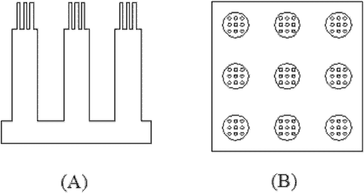 Method for preparing dry adhesive