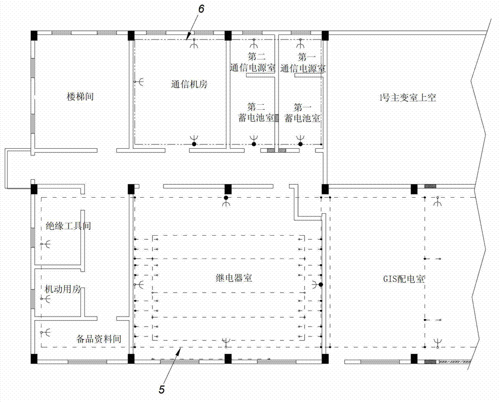 Transformer substation earthing system