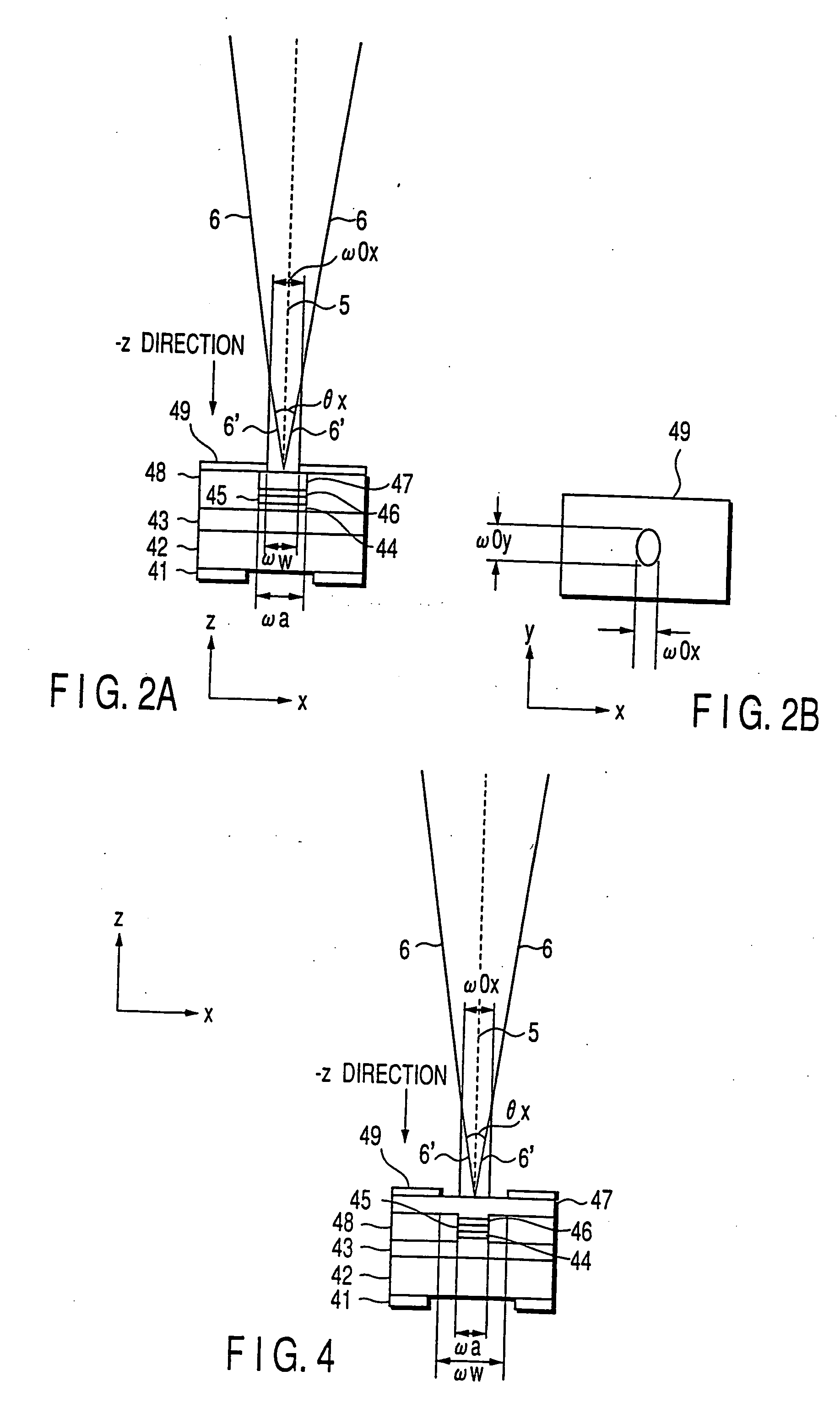 Optical displacement sensor and optical encoder