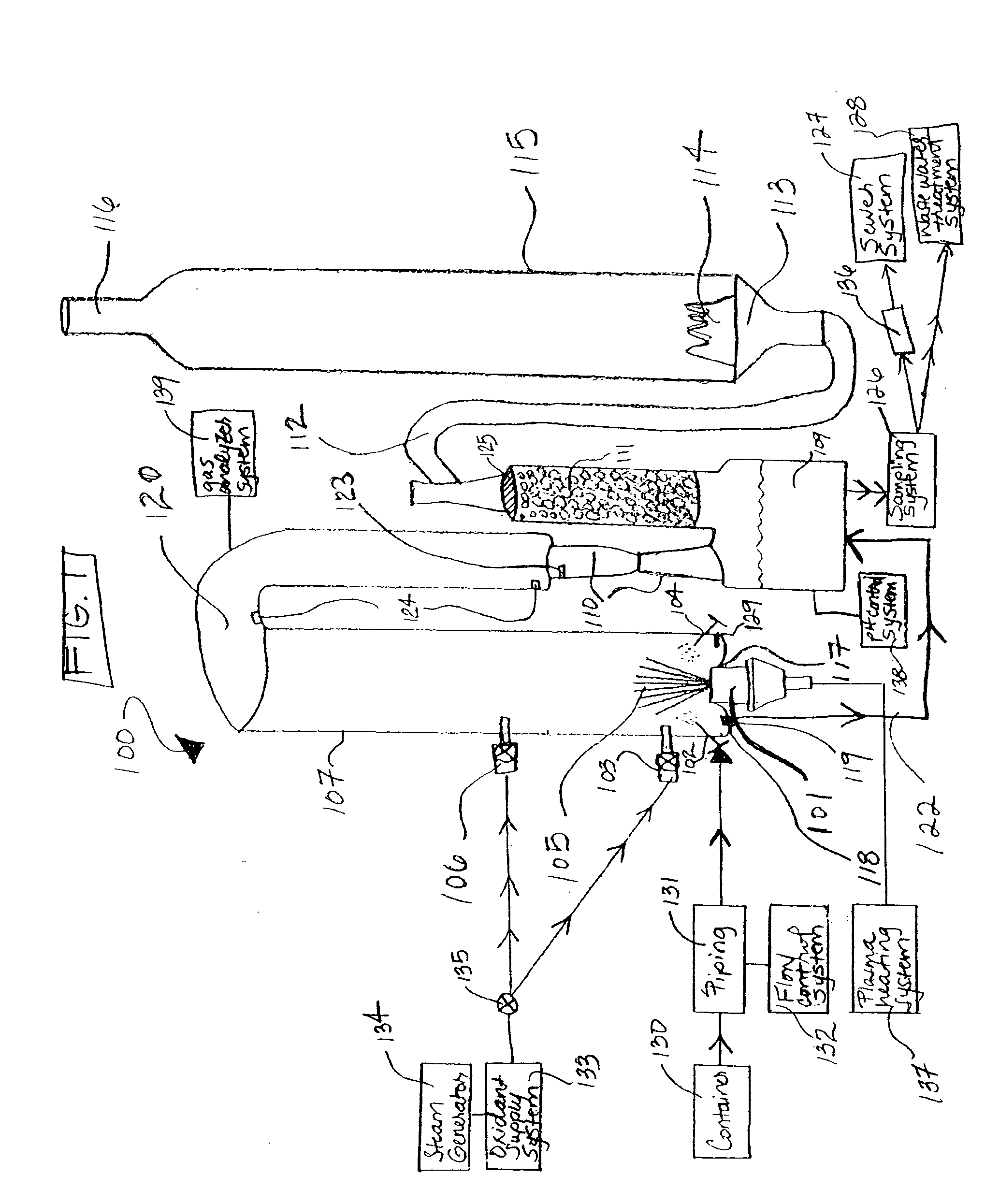 Method and apparatus for treating liquid waste