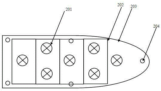 Offshore movable wind power generation system