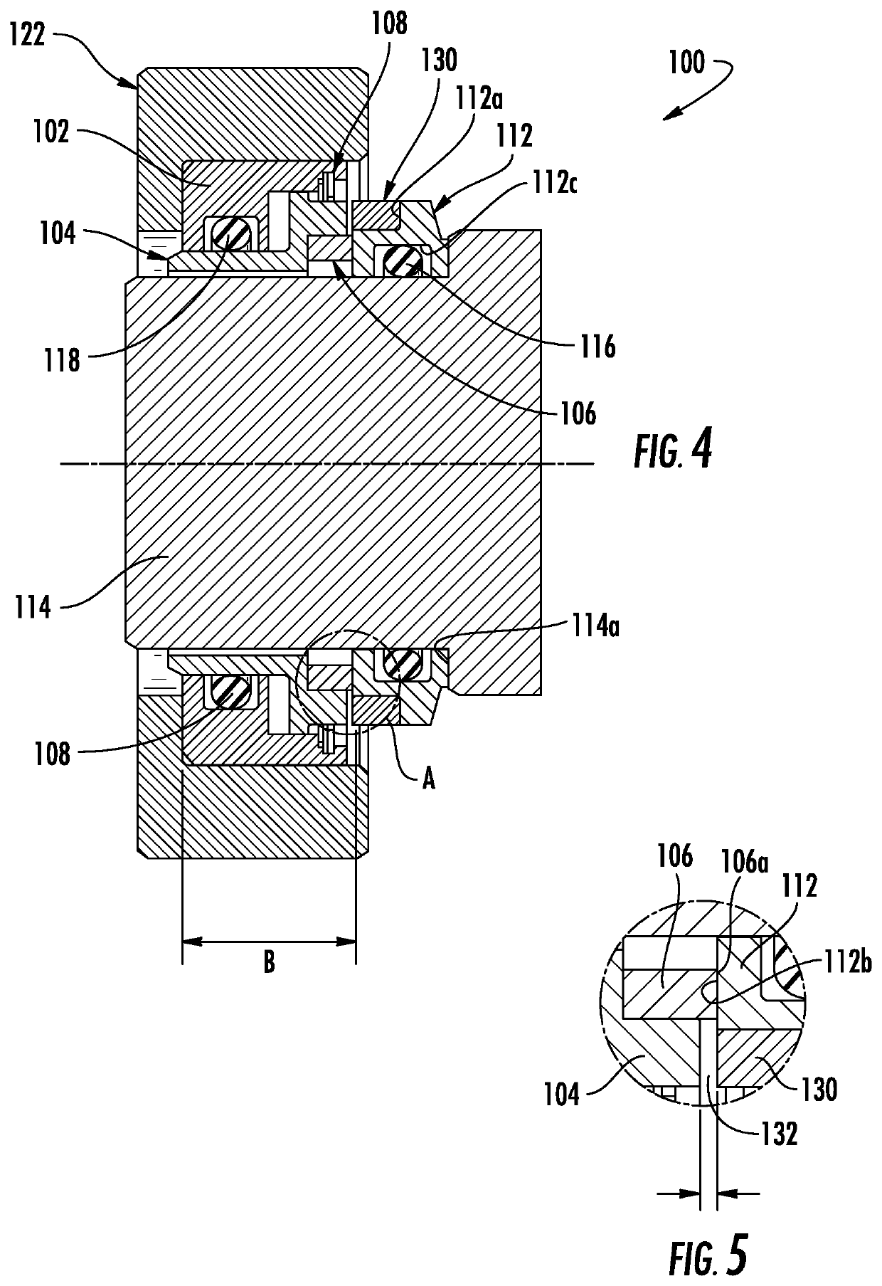 Rotary face seal with magnetic puller loading