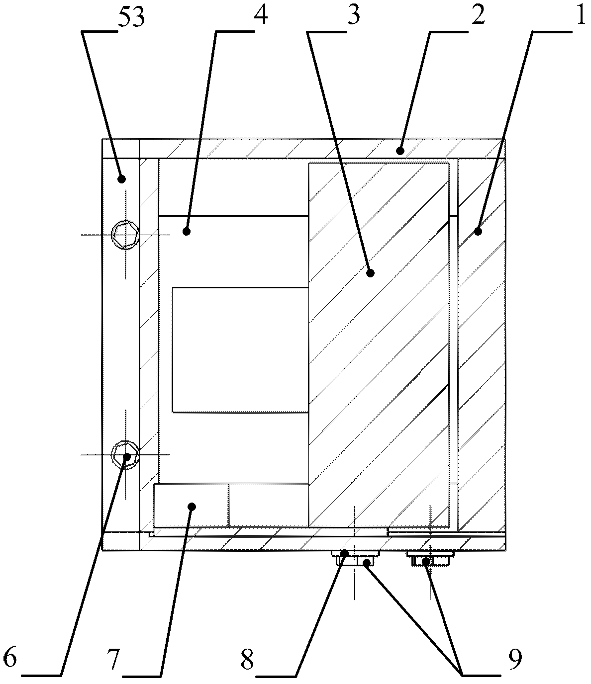 Stiffness/damping adjustable double-cantilever beam sealed passive damper