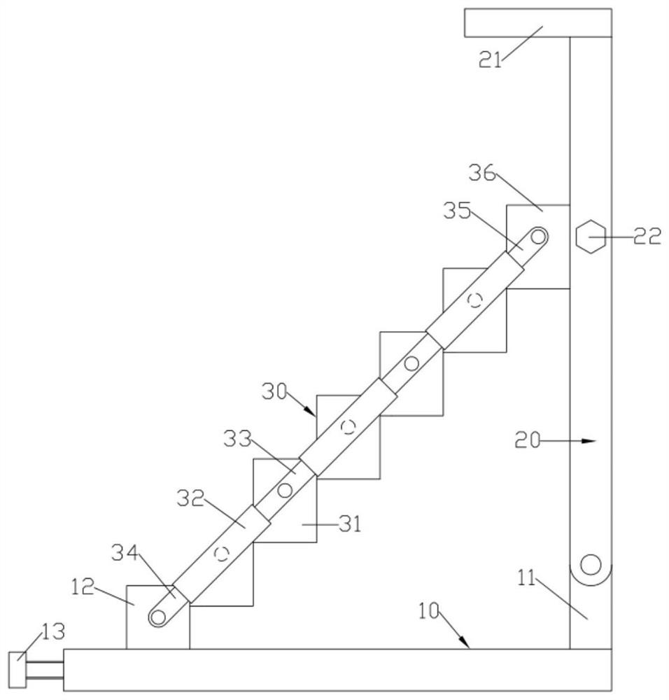 Finger ladder capable of being folded and stored