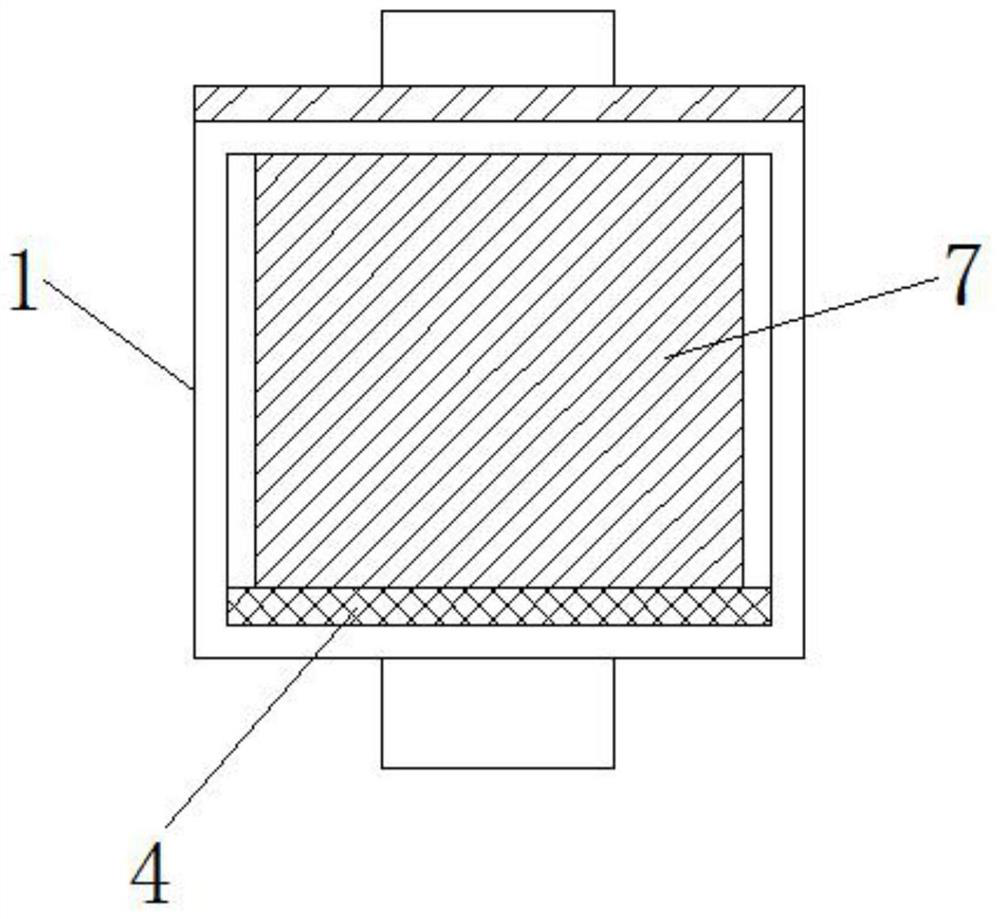 Water filtering composite filter element